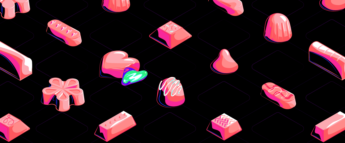 Chocolates pattern